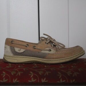 Sperry Tan Boat Shoes